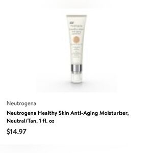 Neutrogena Healthy Skin Anti-Aging Moisturizer, Neutral/Tan, 1 fl. oz